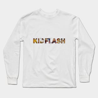 KIDFLASH COLLAGE Long Sleeve T-Shirt